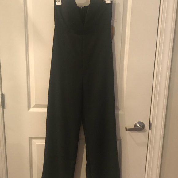 Plunging black jumpsuit! - Picture 2 of 2